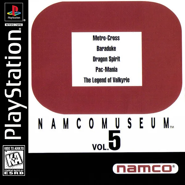 Namco Museum Vol. 5 box art