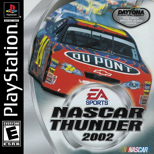 NASCAR Thunder 2002 box art