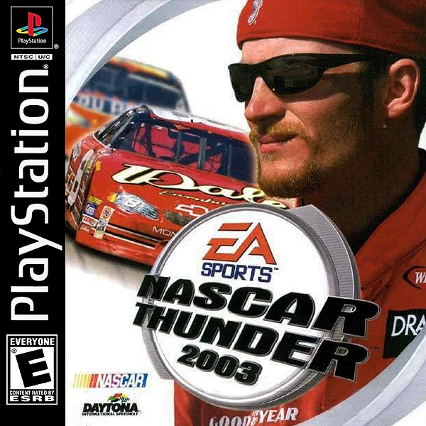 NASCAR Thunder 2003 Box Art