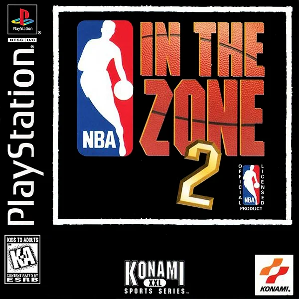 NBA In the Zone 2 box art