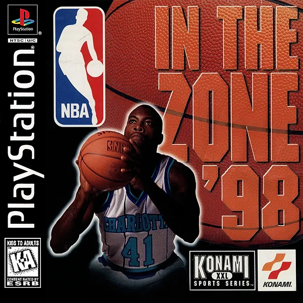 NBA In the Zone '98 box art