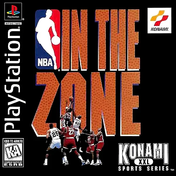 NBA In the Zone box art