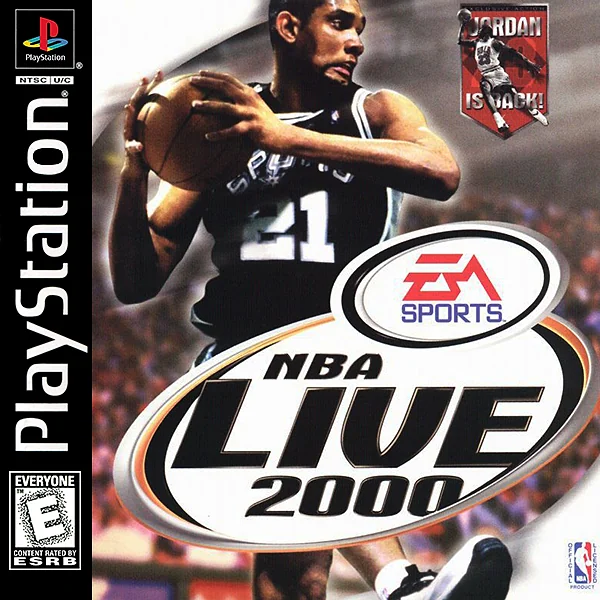 NBA Live 2000 Box Art