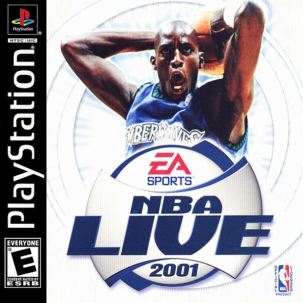 NBA Live 2001 box art