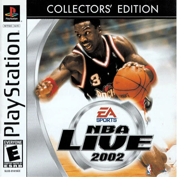 NBA Live 2002 Box Art