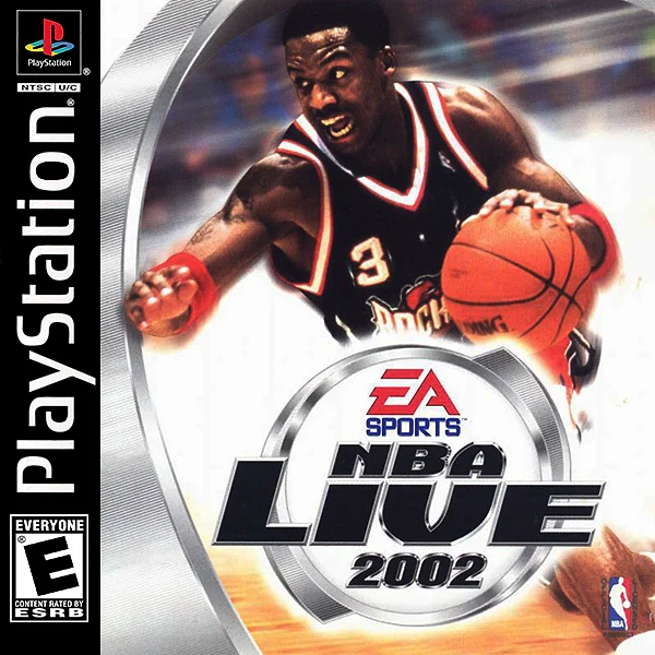 NBA Live 2002 box art