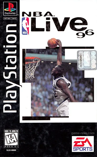 NBA Live '96 box art