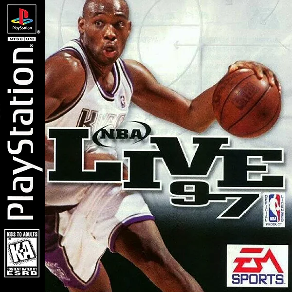 NBA Live 97 box art