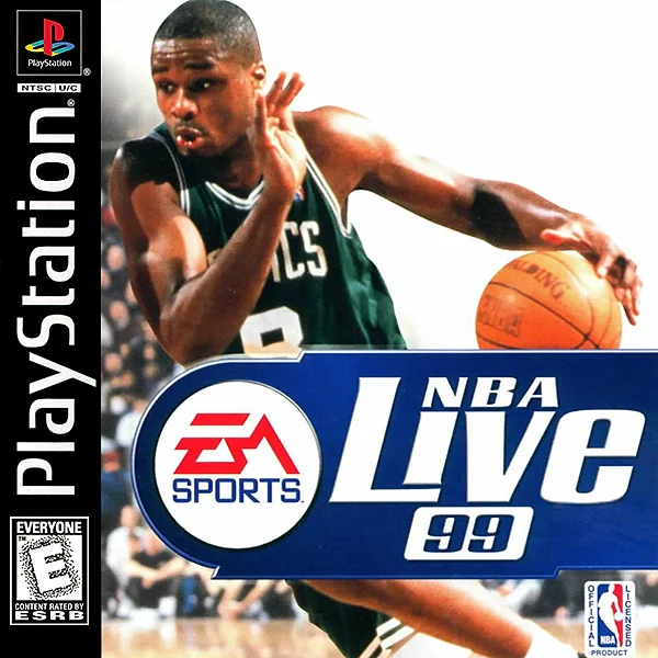 NBA Live 99 Box Art