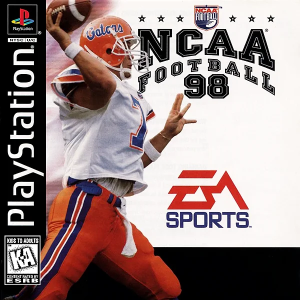 NCAA Football 98 box art
