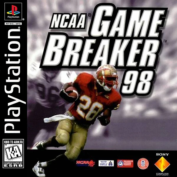 NCAA GameBreaker '98 box art