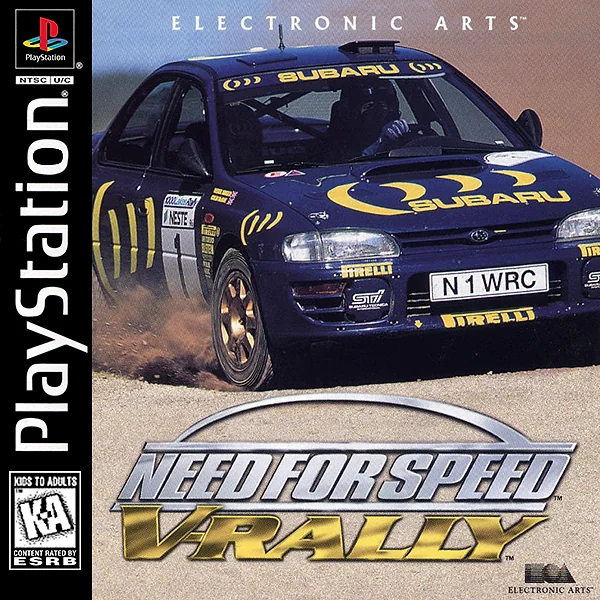 Need for Speed: V-Rally box art