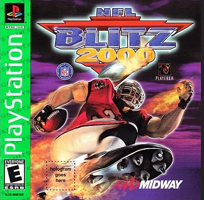 NFL Blitz 2000 Box Art