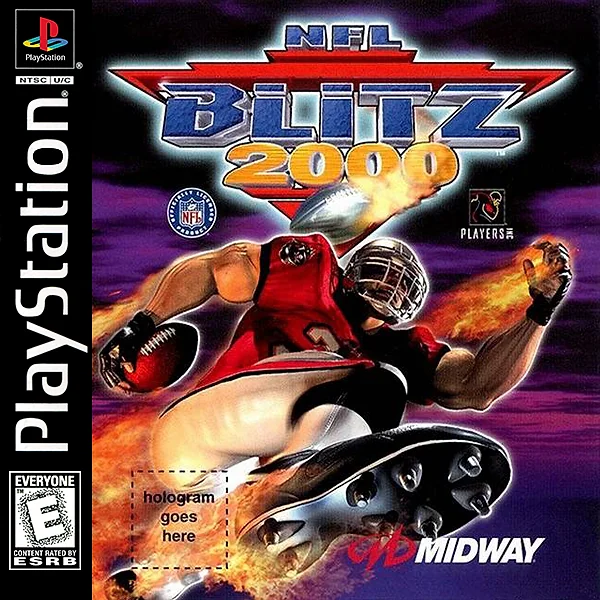 NFL Blitz 2000 box art