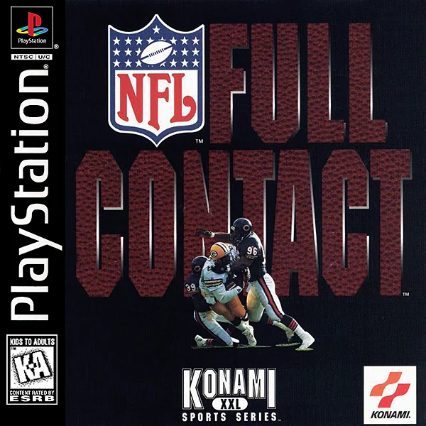 NFL Full Contact Box Art