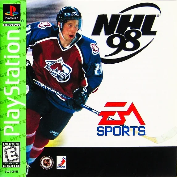 NHL 98 box art