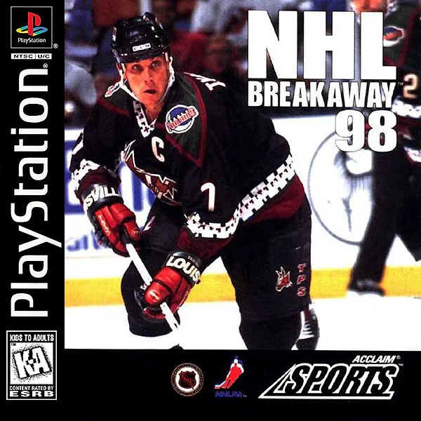 NHL Breakaway 98 Box Art