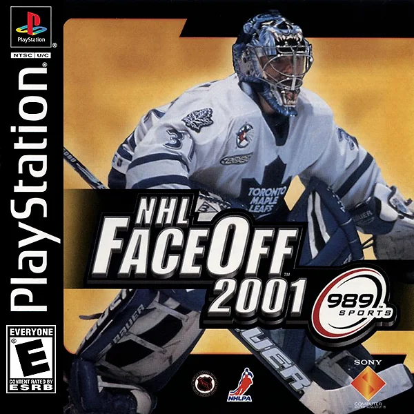 NHL FaceOff 2001 box art
