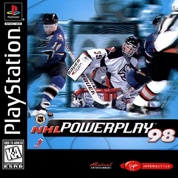 NHL Powerplay '98 box art
