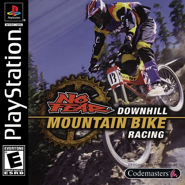 No Fear Downhill Mountain Bike Racing Box Art