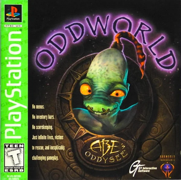 Oddworld: Abe's Oddysee box art