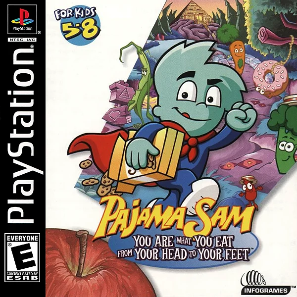 Pajama Sam Box Art