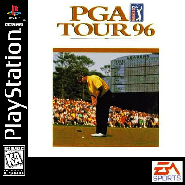 PGA Tour '96 box art