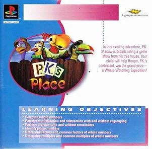 P.K.'s Math Studio 1 Box Art