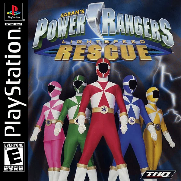 Power Rangers: Lightspeed Rescue box art