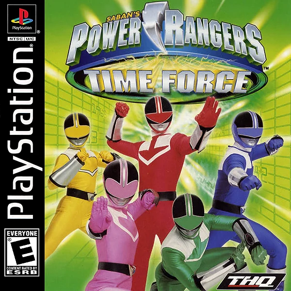 Power Rangers: Time Force Box Art