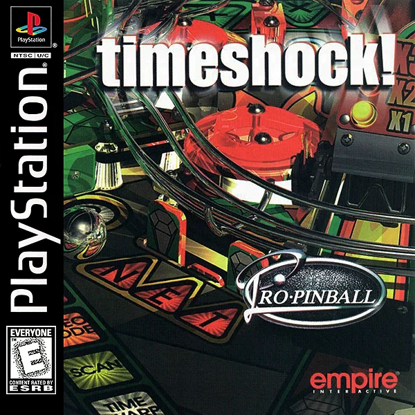 Pro Pinball: Timeshock! box art