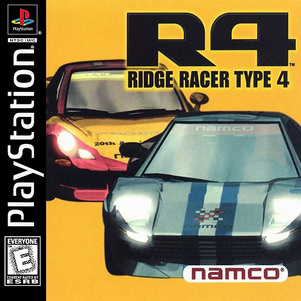 R4: Ridge Racer Type 4 Box Art