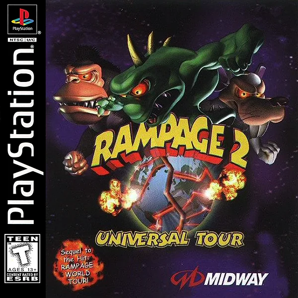 Rampage 2: Universal Tour Box Art