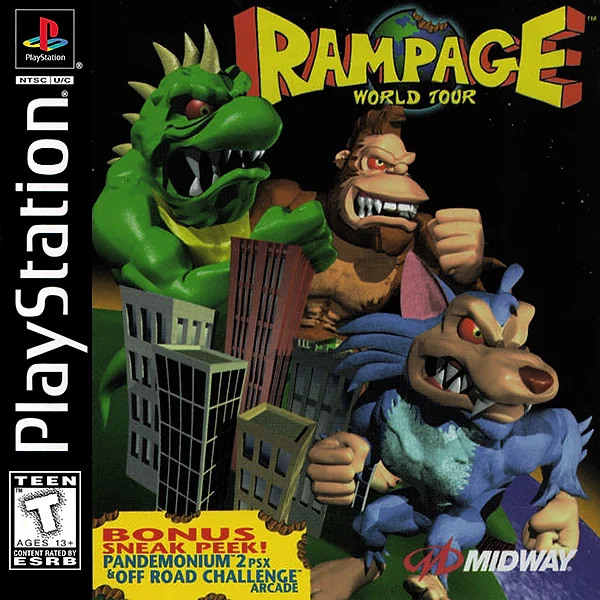 Rampage World Tour box art