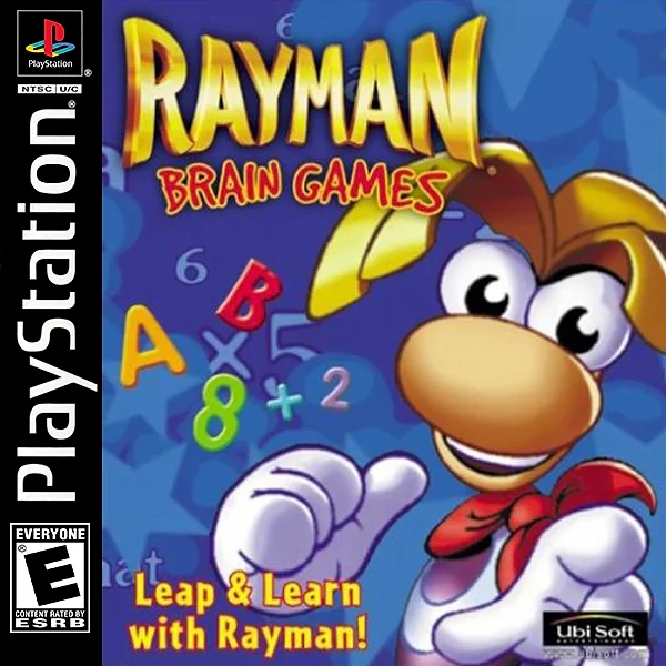 Rayman: Brain Games box art