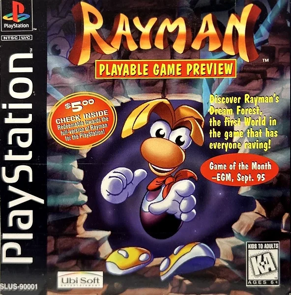 Rayman box art