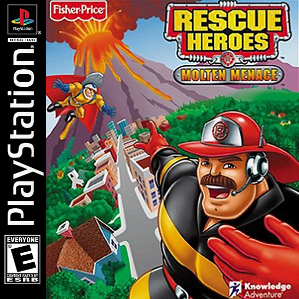 Rescue Heroes: Molten Menace Box Art