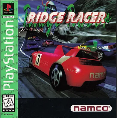 Ridge Racer box art
