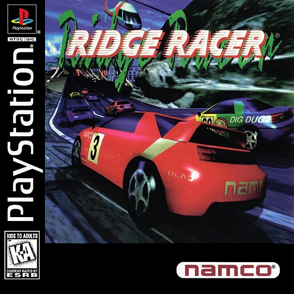 Ridge Racer Box Art
