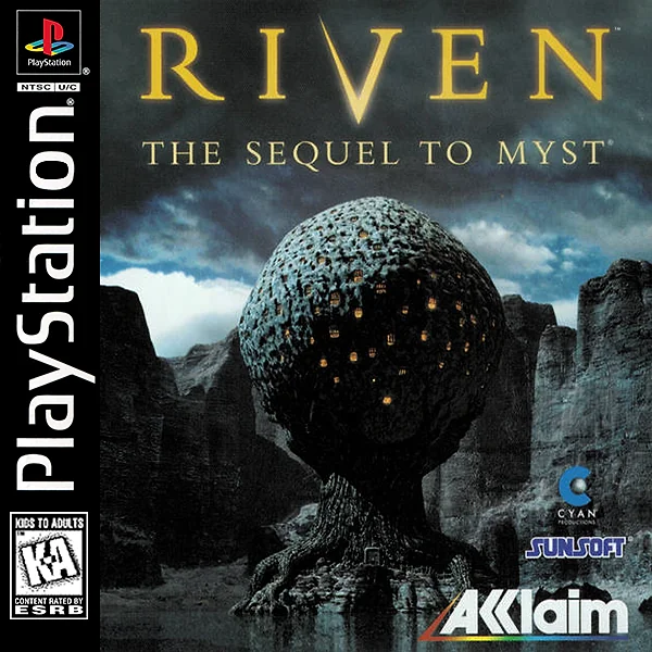 Riven: The Sequel to Myst Box Art