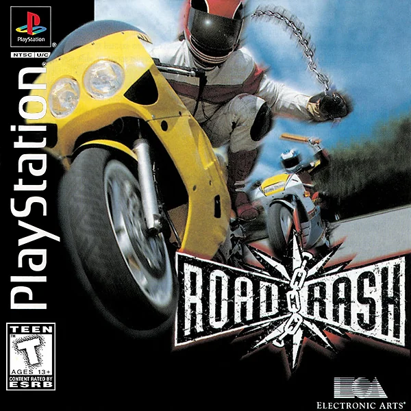 Road Rash Box Art