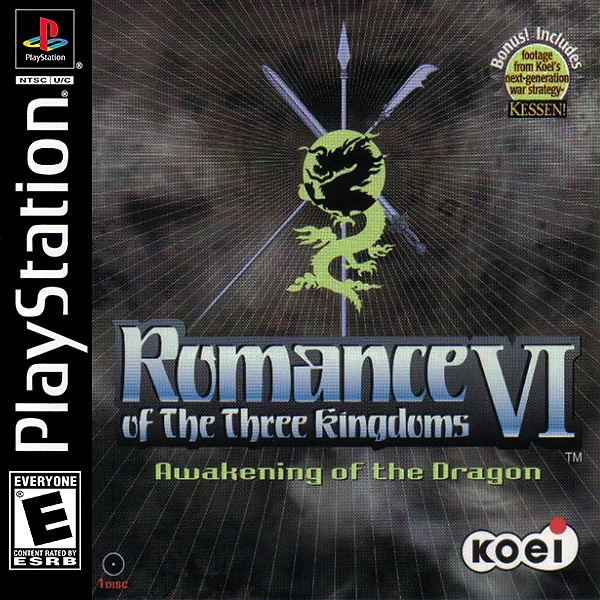 Romance of the Three Kingdoms VI: Awakening of the Dragon box art