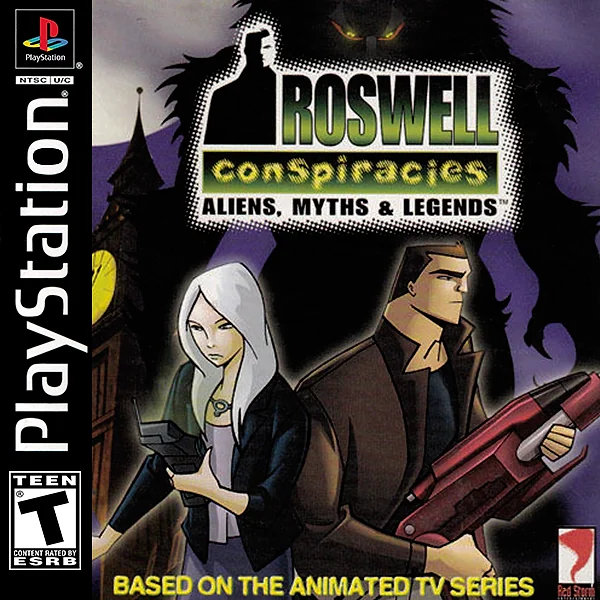 Roswell Conspiracies: Aliens, Myths & Legends Box Art