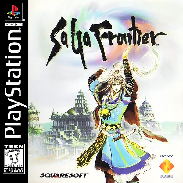 Saga Frontier Box Art