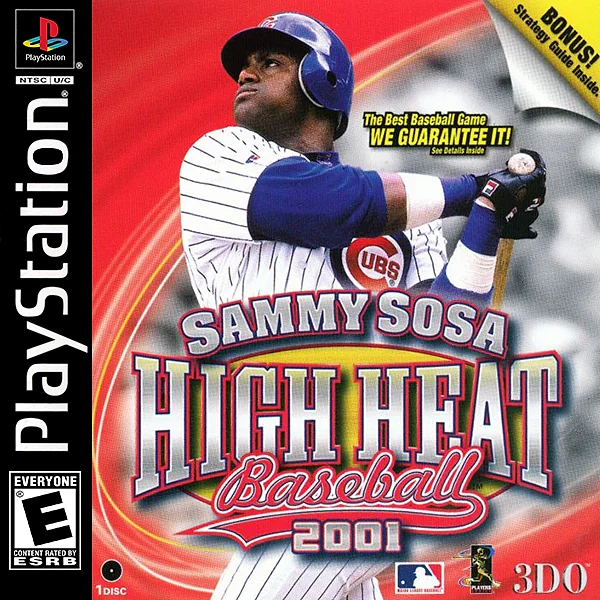Sammy Sosa High Heat Baseball 2001 Box Art