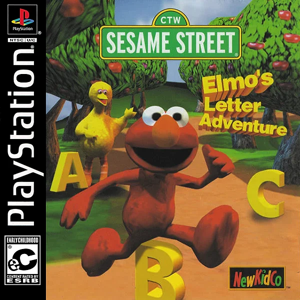 Sesame Street: Elmo's Letter Adventure Box Art