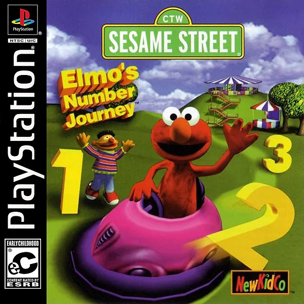 Sesame Street: Elmo's Number Journey box art