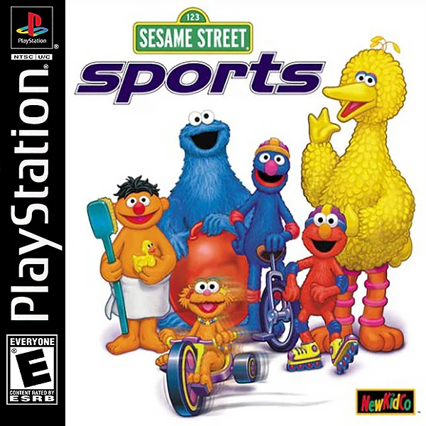 Sesame Street Sports box art