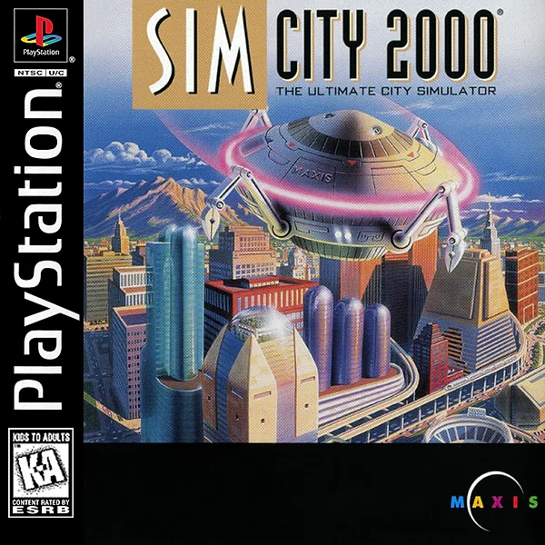 SimCity 2000 Box Art