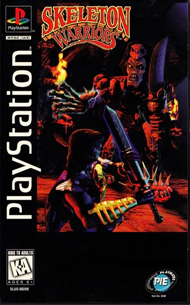 Skeleton Warriors Box Art
